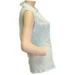 Chemise en dentelle avec partie en dentelle