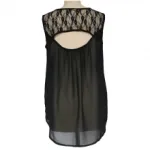 Top avec empiècement dentelle