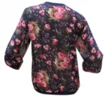 Gilet femme imprimé fleuri