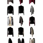 Gilet chiné avec des zips décoratifs