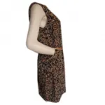 Robe imprimée fantaisie avec ceinture assortie