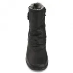 Jolies bottines fourrées avec bout carré
