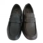 Mocassins homme avec motif fantaisie sur la languette