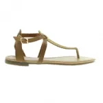 Sandales bicolores tendance pour femme