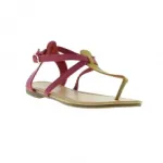 Sandales bicolores tendance pour femme
