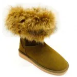 Bottines fourrées pour femme