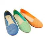 Ballerines slippers incrustées de strass