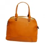 Sac à main de luxe bordé de métal doré