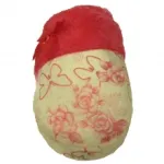 Pantoufles imprimées fantaisie et ornées de nœuds satinés