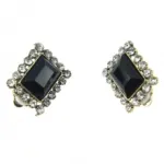 Boucles d’oreilles clips décorées de pierres