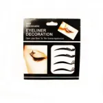 Pact de décoration eye-liner avec strass