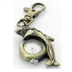 Porte-clés avec montre modèle fantaisie