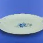 Plateau "Berry" blanc avec décalcomanie, 22 cm