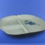 Mejaznica "Printemps" blanc avec décalcomanie, 23 cm