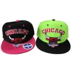GROSSISTE lot de casquettes Chicago mode Réf 7073 5.95€HT/ unité