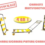 DESTOCKAGE LOT D'ECHELLES TELESCOPIQUES