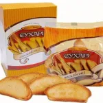 Biscottes de Moscou sur poids  /  Biscottes de Moscou dans un paquet de 0,3 kg