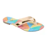 Sandale bicolore femme Réf 9294 5,00 € HT/unité