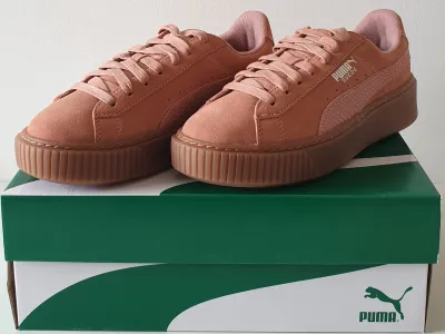 Lot basket Puma Suède