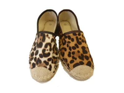 Espadrille léopard   Réf 9138 
